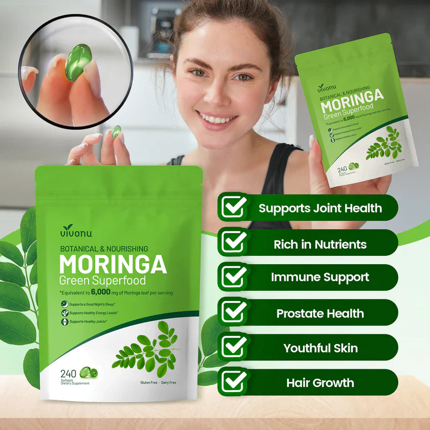 Moringa Capsules | Pure Moringa Leaf Extracts