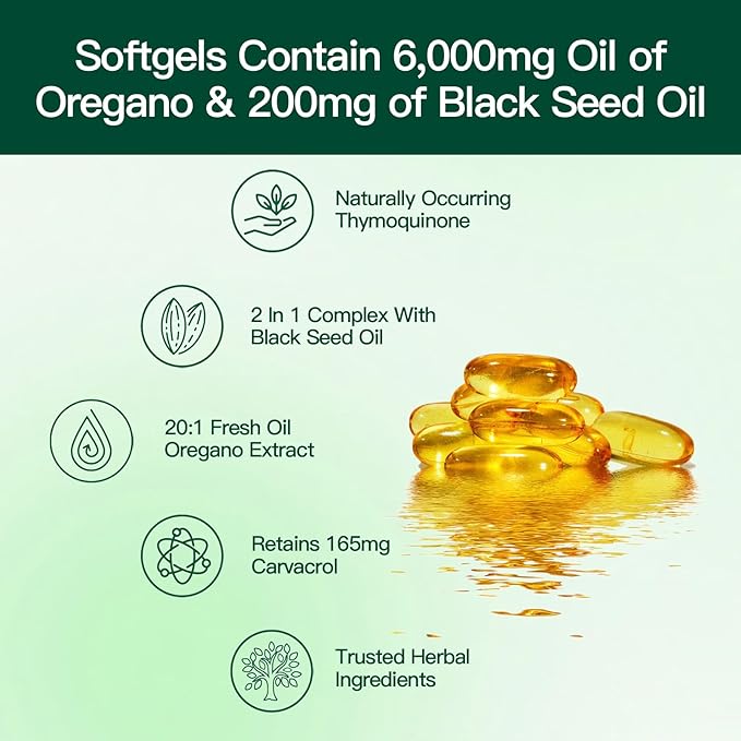 Oil of Oregano Softgels