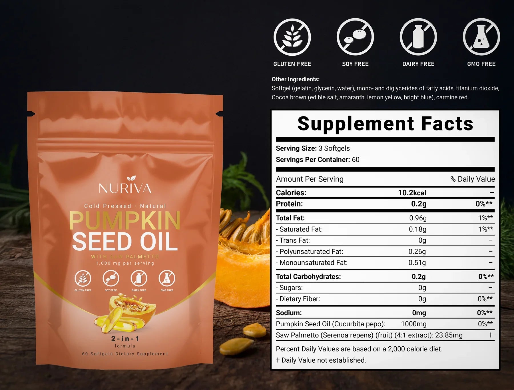 Nuriva® Pumpkin Seed Oil