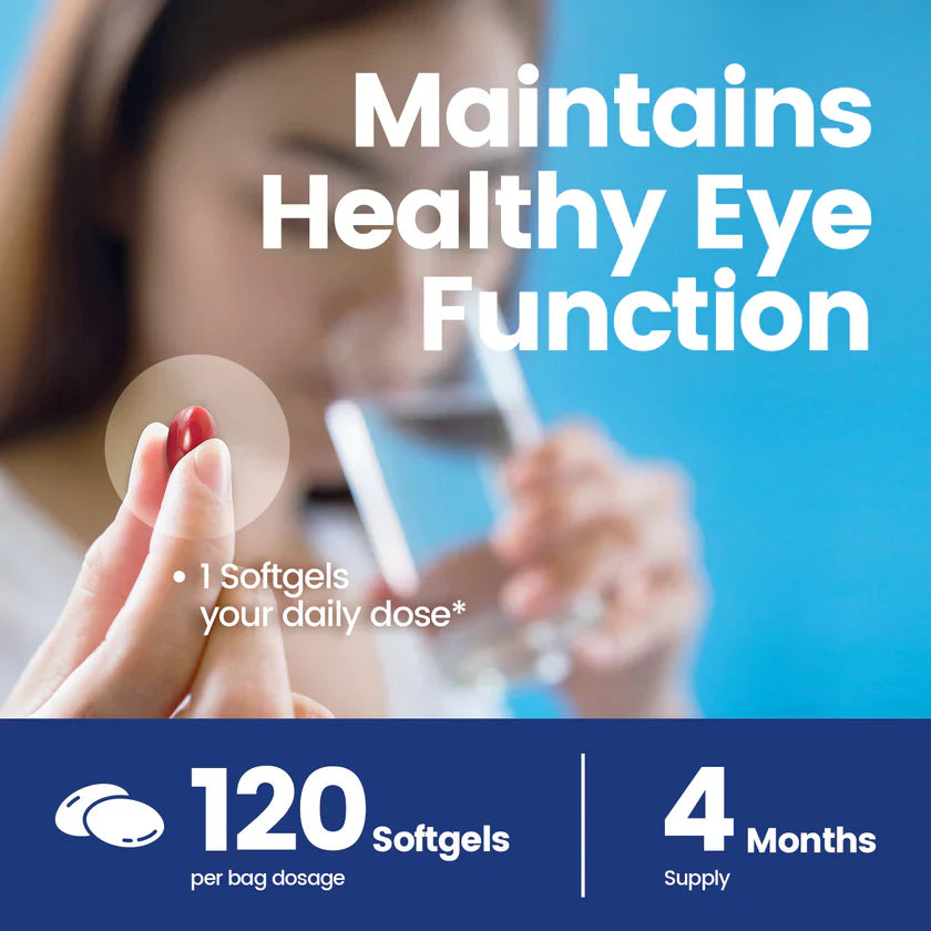 120pcs Lutein Eye Vitamins Supplement for Macular Health and Dry Eye 120pcs Lutein Eye Vitamins Supplement for Macular Health and Dry Eye VivoNu Nutrition 120pcs Lutein Eye Vitamins Supplement for Macular Health and Dry Eye