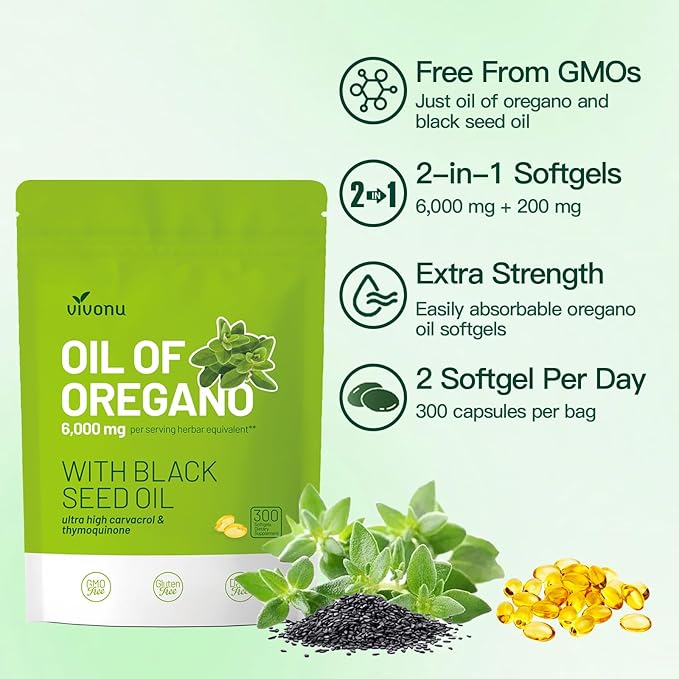 Oil of Oregano Softgels